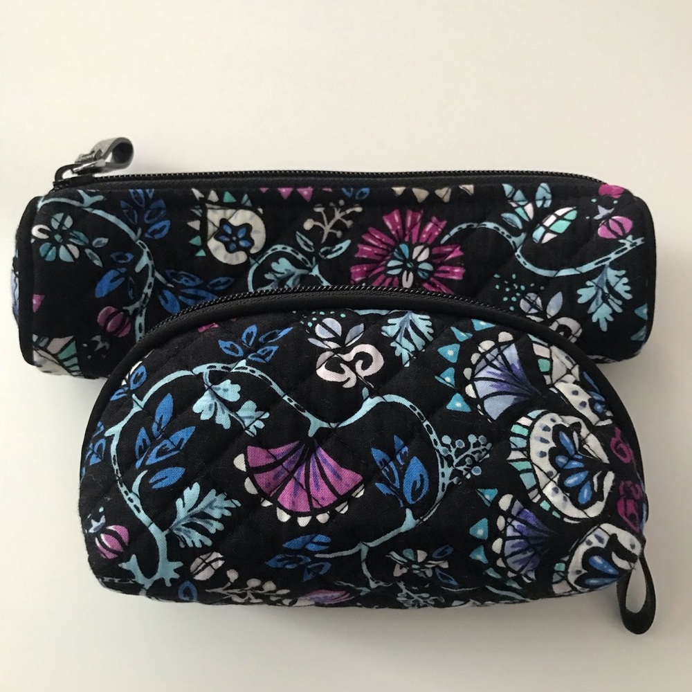 Two Vera Bradley make up cases